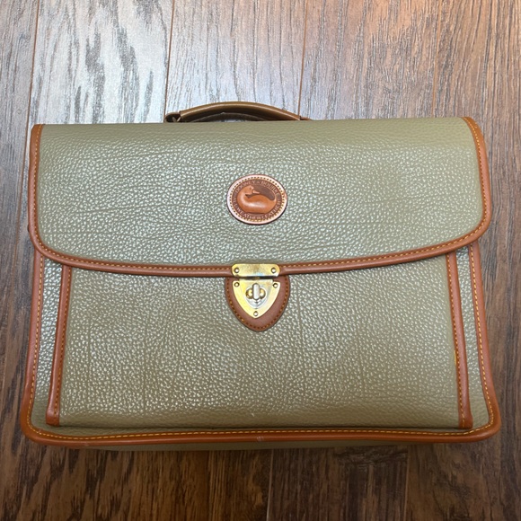 Dooney & Bourke Bags Vintage Dooney Bourke Taupe Wbritish Tan